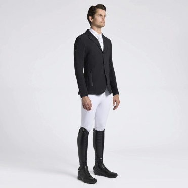 Cavalleria Toscana Men's Competition Jacket R-EVO Light Tech Knit Zip | Black Cavalleria Toscana Men's Competition Jacket R-EVO Light Tech Knit Zip | Black