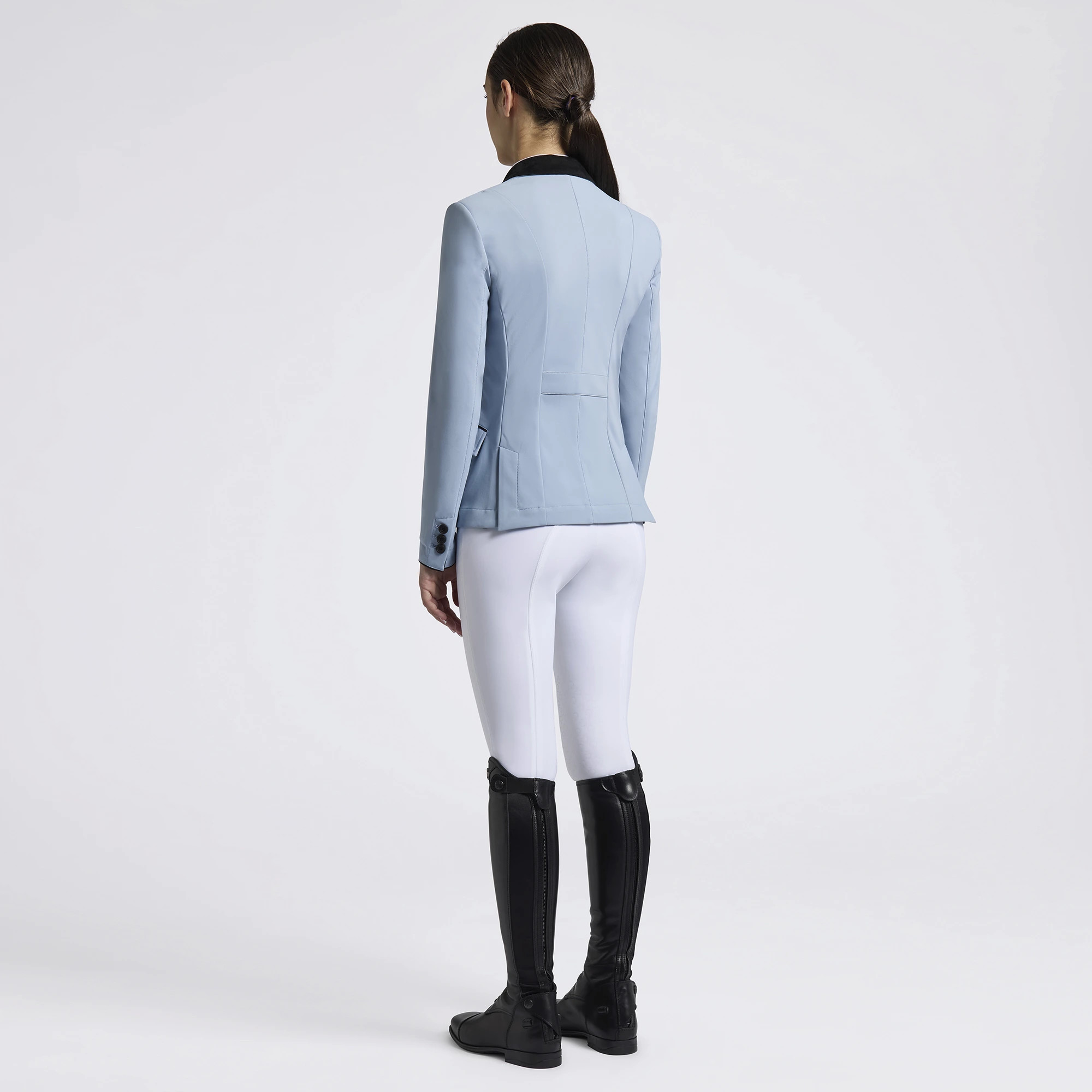 Cavalleria Toscana Girls Competition Jacket GP - Light Blue
