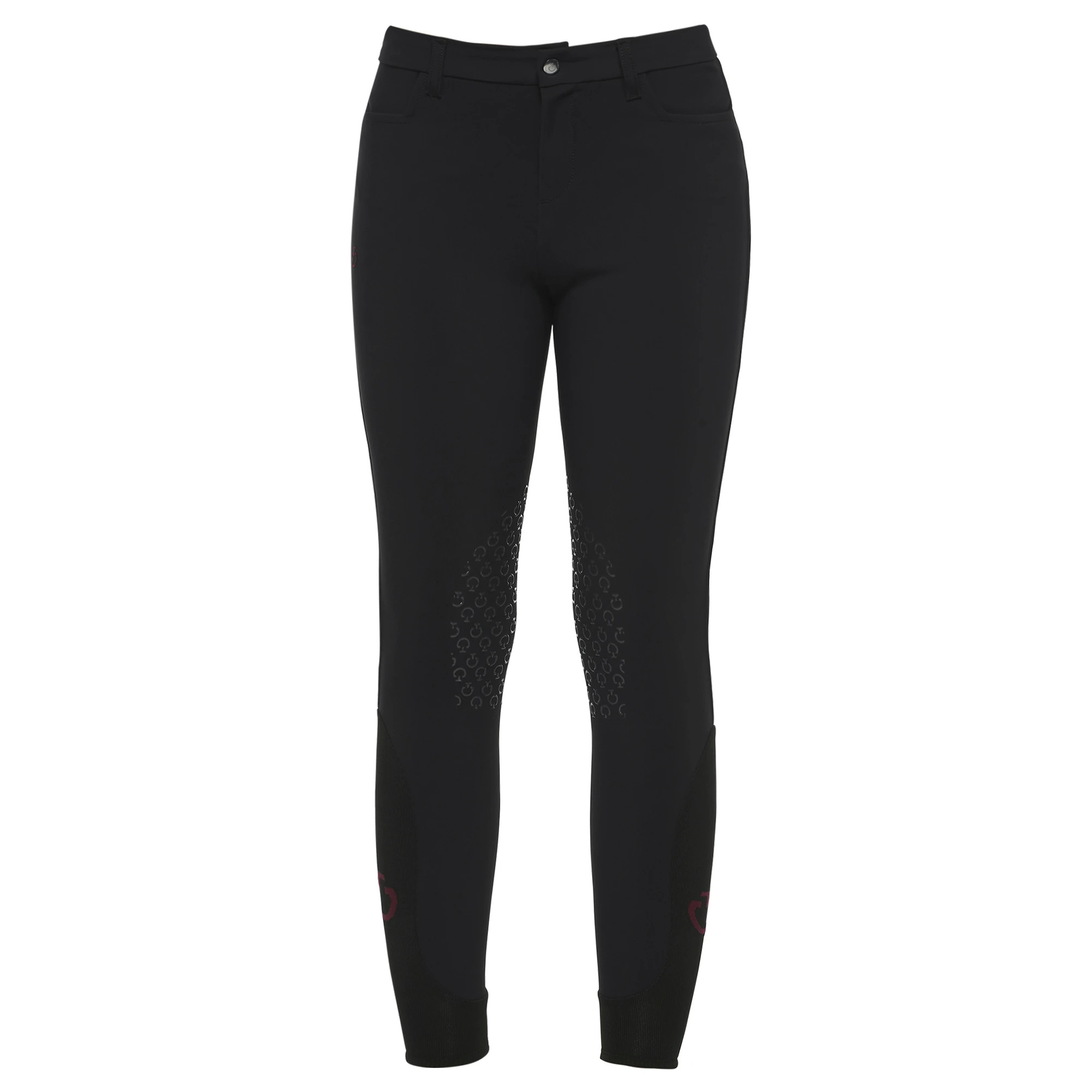 Cavalleria Toscana Jongens Rijbroek Knie Grip - Zwart Cavalleria Toscana Jongens Rijbroek Knie Grip - Zwart