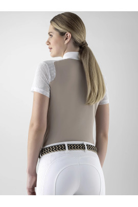 Equiline Women's Competition Shirt Calid - Beige