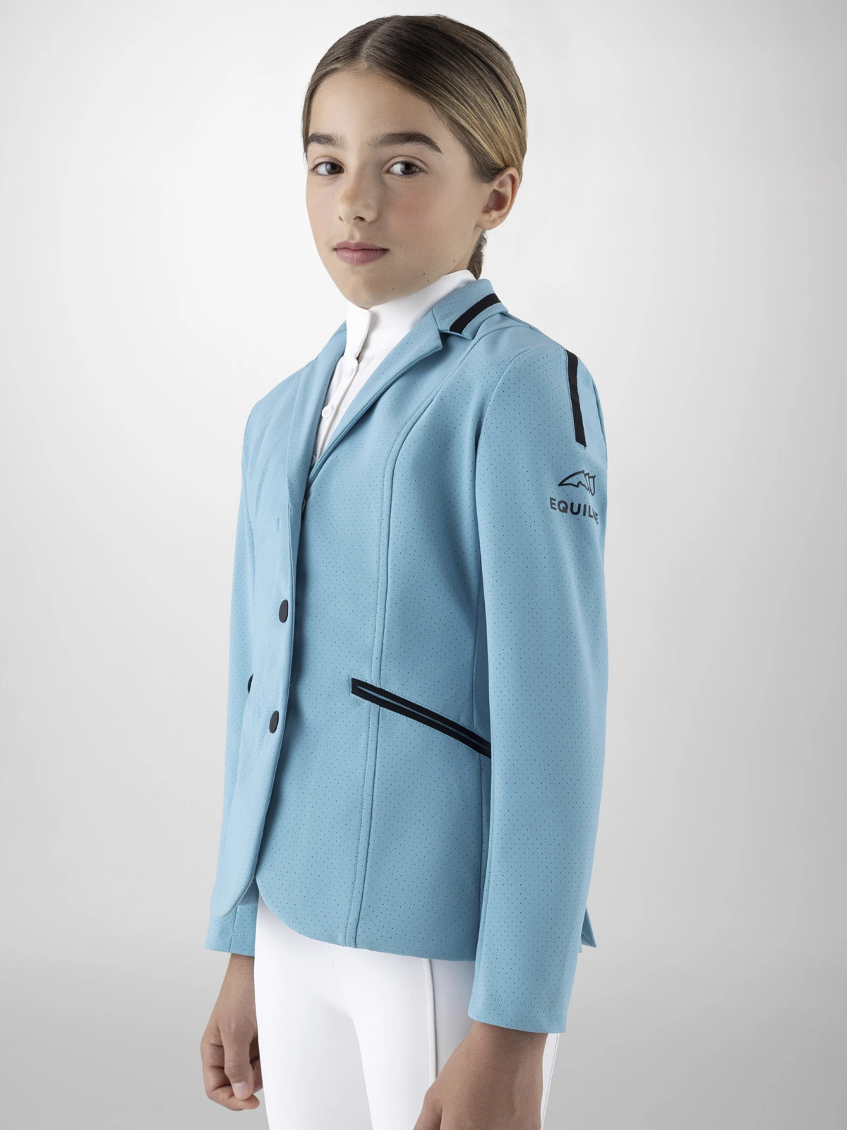 Equiline Kinder Wedstrijdjasje Gracy - Aquarel