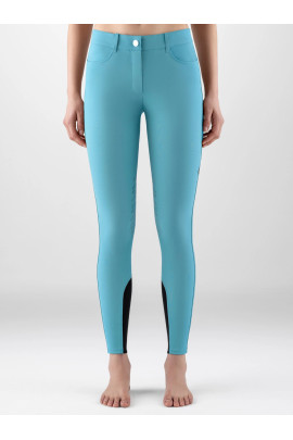 Equiline Dames Rijbroek Cornek Knie Grip - Aquarel