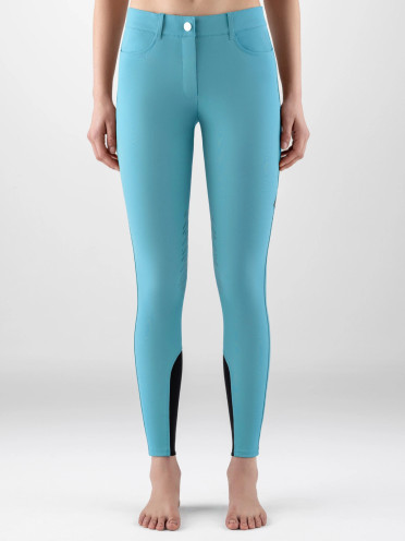 Equiline Dames Rijbroek Cornek Knie Grip - Aquarel Equiline Dames Rijbroek Cornek Knie Grip - Aquarel