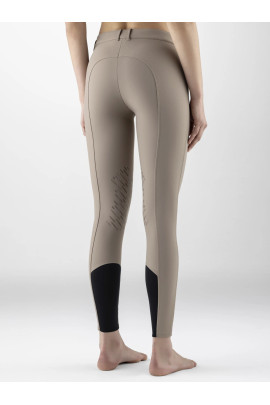 Equiline Dames Rijbroek Cornek Knie Grip - Taupe Grijs