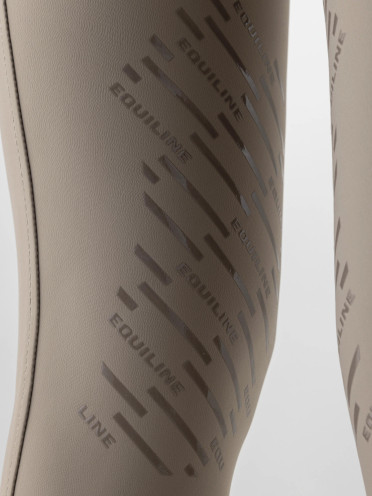 Equiline Dames Rijbroek Cornek Knie Grip - Taupe Grijs