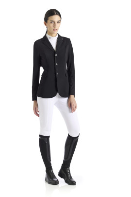 EGO7 Women's Competition Jacket Ribbed - Black