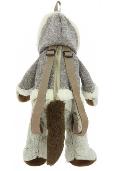 Equi-Kids Horse Backpack Plush Beige, perfect for the jonger kids