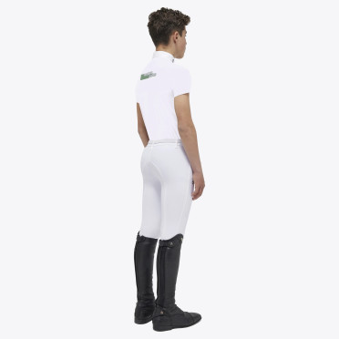 Ridershouse: CT Bubble S/S Jersey Zip Wedstrijdpolo Jongen Ridershouse: CT Bubble S/S Jersey Zip Wedstrijdpolo Jongen