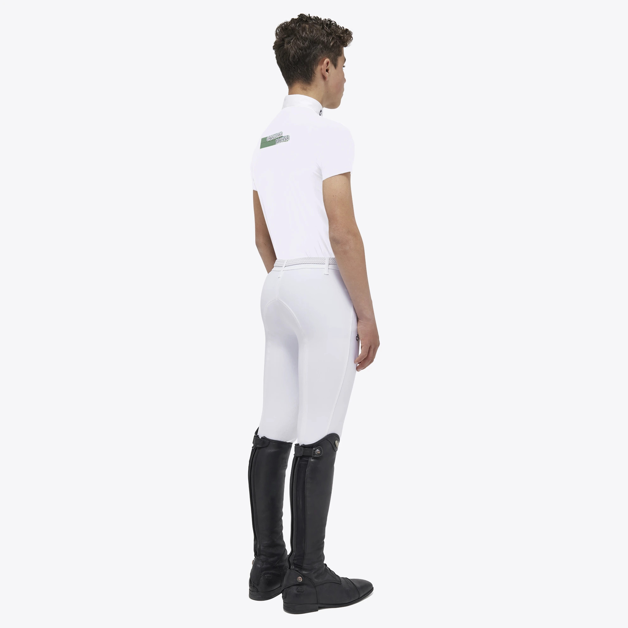 Ridershouse: CT Bubble S/S Jersey Zip Wedstrijdpolo Jongen Ridershouse: CT Bubble S/S Jersey Zip Wedstrijdpolo Jongen