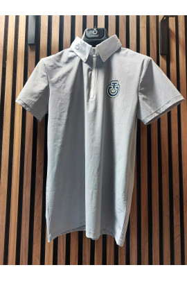Ridershouse: CT Bubble S/S Jersey Zip Wedstrijdpolo Jongen Ridershouse: CT Bubble S/S Jersey Zip Wedstrijdpolo Jongen