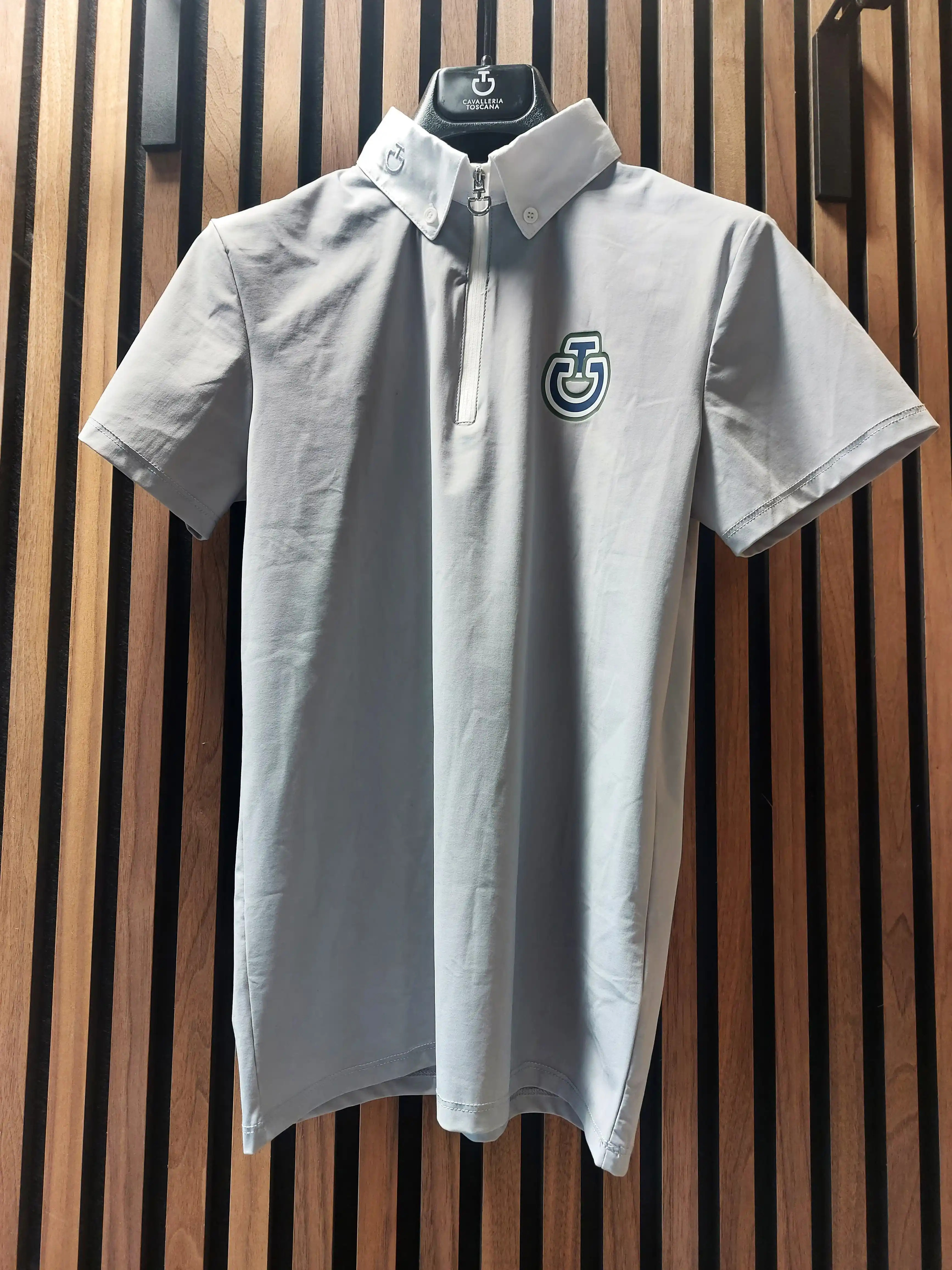 Ridershouse: CT Bubble S/S Jersey Zip Wedstrijdpolo Jongen Ridershouse: CT Bubble S/S Jersey Zip Wedstrijdpolo Jongen