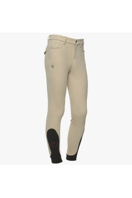 Cavalleria Toscana Jongens Rijbroek Knie Grip - Beige