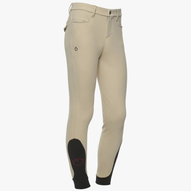 Cavalleria Toscana Jongens Rijbroek Knie Grip - Beige Cavalleria Toscana Jongens Rijbroek Knie Grip - Beige