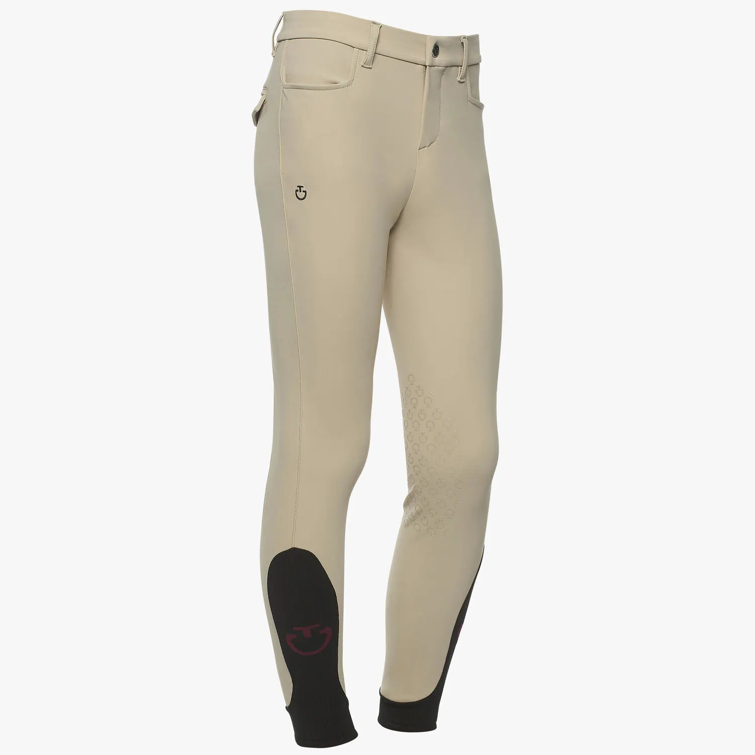 Cavalleria Toscana Jongens Rijbroek Knie Grip - Beige Cavalleria Toscana Jongens Rijbroek Knie Grip - Beige
