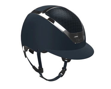 KASK Dogma Chrome Light elegante veiligheidscap Blauw met een zilveren frame KASK Dogma Chrome Light elegante veiligheidscap Blauw met een zilveren frame