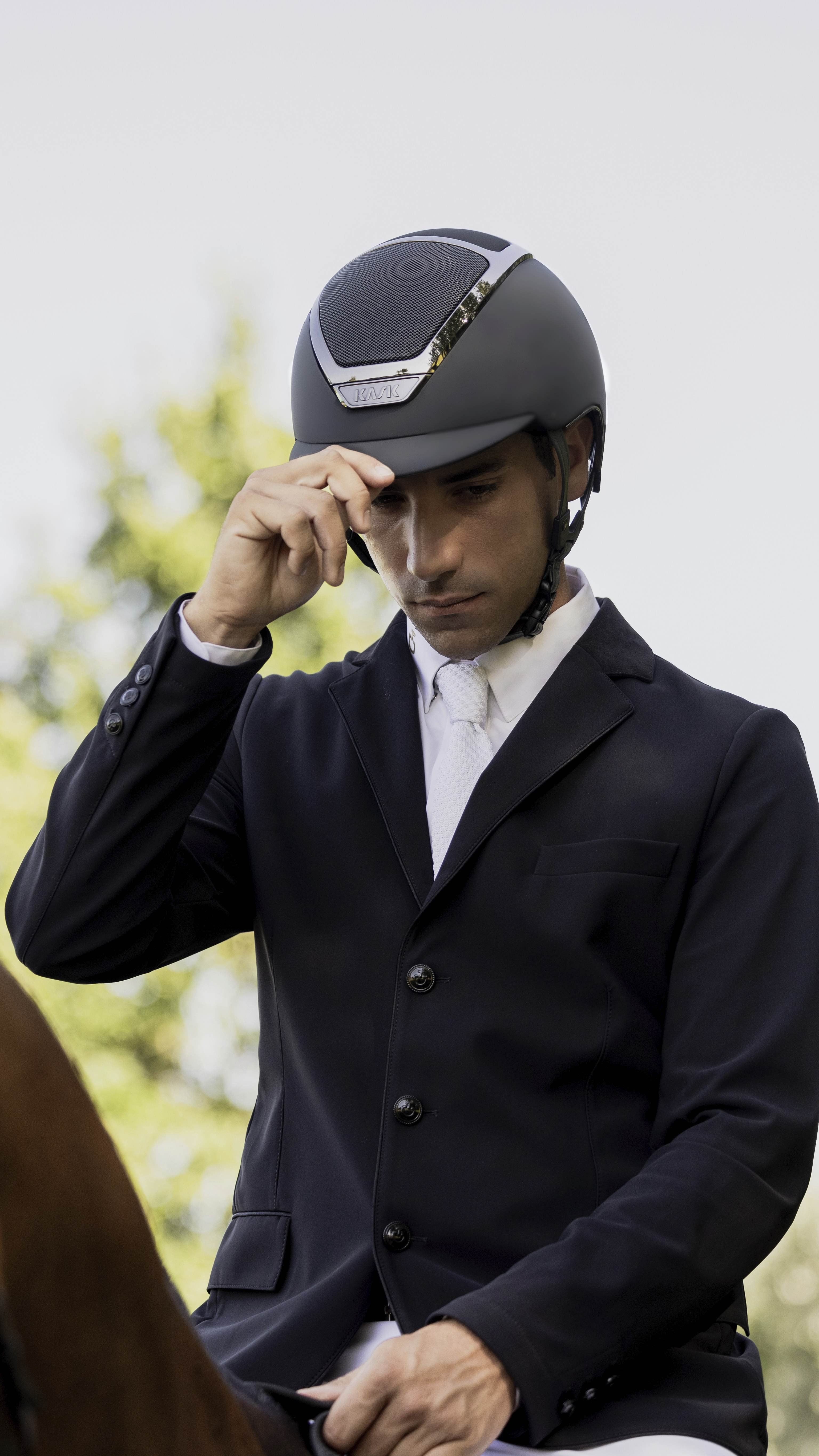 KASK Dogma Chrome Light elegante veiligheidscap KASK Dogma Chrome Light elegante veiligheidscap