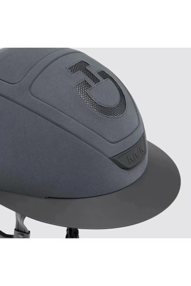 Cavalleria Toscana KASK CT R-EVO Starlady Cap in de kleur donkergrijs. Cavalleria Toscana KASK CT R-EVO Starlady Cap in de kleur donkergrijs.