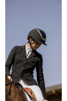 KASK Star Lady, a style icon. speciaal voor de dames zwart met een zilver frame KASK Star Lady, a style icon. speciaal voor de dames zwart met een zilver frame