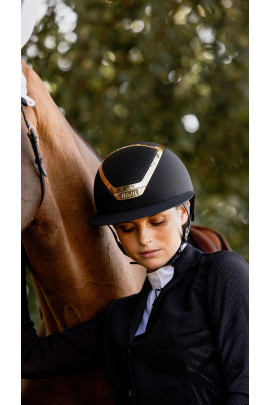 KASK Star Lady, a Stylr Icon. Special for the ladies Blue with a Rose Frame