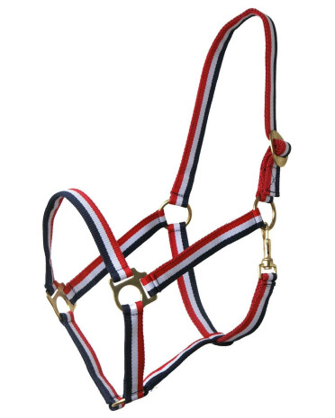 QHP Halster Rood Wit Blauw kopen? - verkrijgbaar QHP Halster Rood Wit Blauw kopen? - verkrijgbaar