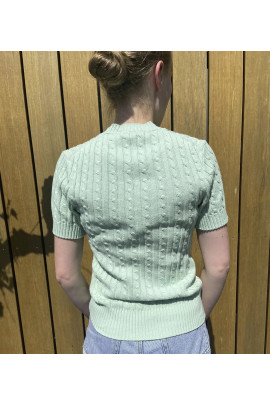 Samshield Dames Pullover Lidy Korte Mouw - Pistache