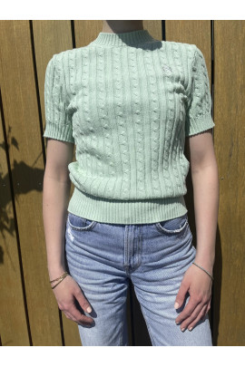 Samshield Dames Pullover Lidy Korte Mouw - Pistache