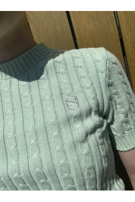Samshield Dames Pullover Lidy Korte Mouw - Pistache