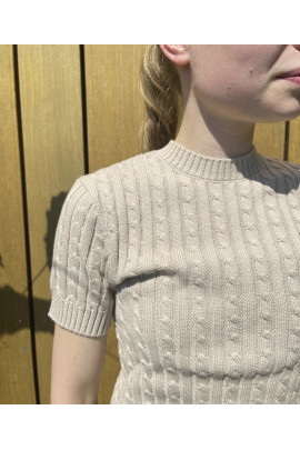 Samshield Dames Pullover Lidy Korte Mouw - Sand