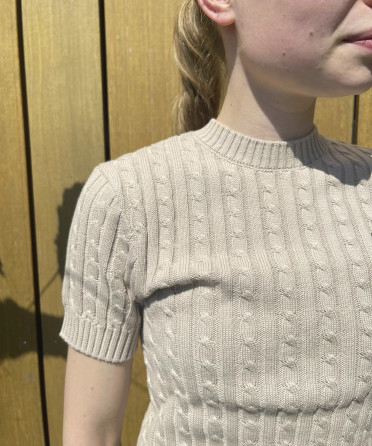 Samshield Dames Pullover Lidy Korte Mouw - Sand
