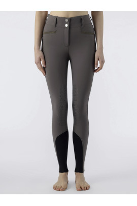 Equiline Crystalek Riding Breeches Knee Grip High Waist | Marsh