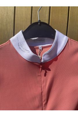 Samshield Dames Wedstrijd Shirt Louane Short Sleeves - Pomelo Texturized Samshield Dames Wedstrijd Shirt Louane Short Sleeves - Pomelo Texturized