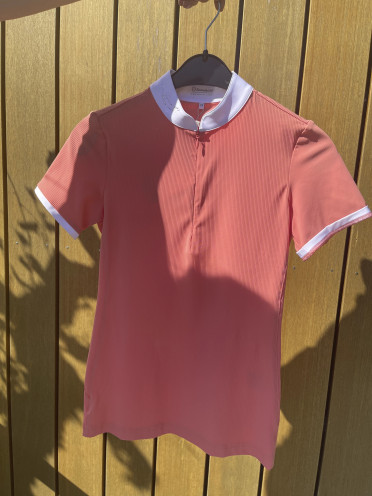 Samshield Dames Wedstrijd Shirt Louane Short Sleeves - Pomelo Texturized Samshield Dames Wedstrijd Shirt Louane Short Sleeves - Pomelo Texturized