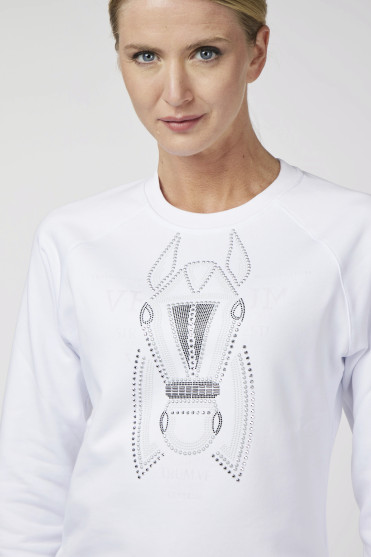 Order Today: Vestrum Tinnari Sweater White – Chic Equestrian Look Order Today: Vestrum Tinnari Sweater White – Chic Equestrian Look
