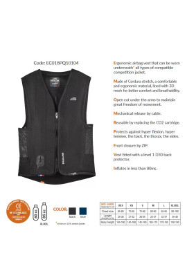 Equiline Airbagvest voor alle disciplines | Veiligheid en comfort Equiline Airbagvest voor alle disciplines | Veiligheid en comfort