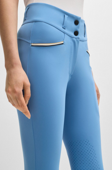 HANNAH HIGH WAIST KNEE GRIP BREECHES RIVIERA HANNAH HIGH WAIST KNEE GRIP BREECHES RIVIERA