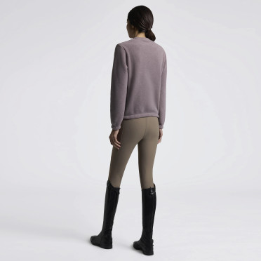 Shop Cavalleria Toscana Fleece Crew Neck grape shake – Elegant & Comfortabel Shop Cavalleria Toscana Fleece Crew Neck grape shake – Elegant & Comfortabel