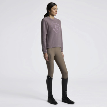Shop Cavalleria Toscana Fleece Crew Neck – Elegant & Comfortable grape shake Shop Cavalleria Toscana Fleece Crew Neck – Elegant & Comfortable grape shake