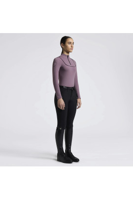 Cavalleria Toscana Girl’s Technical Jersey Polo grape shake – Available Now!