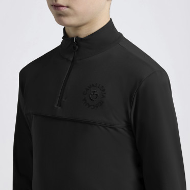 Koop Cavalleria Toscana Zwarte Trainingspolo Jongens – Elegant & Functioneel Koop Cavalleria Toscana Zwarte Trainingspolo Jongens – Elegant & Functioneel