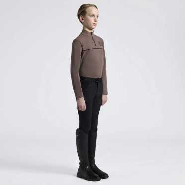 Cavalleria Toscana Jongens Trainingsshirt | Walnut Cavalleria Toscana Jongens Trainingsshirt | Walnut