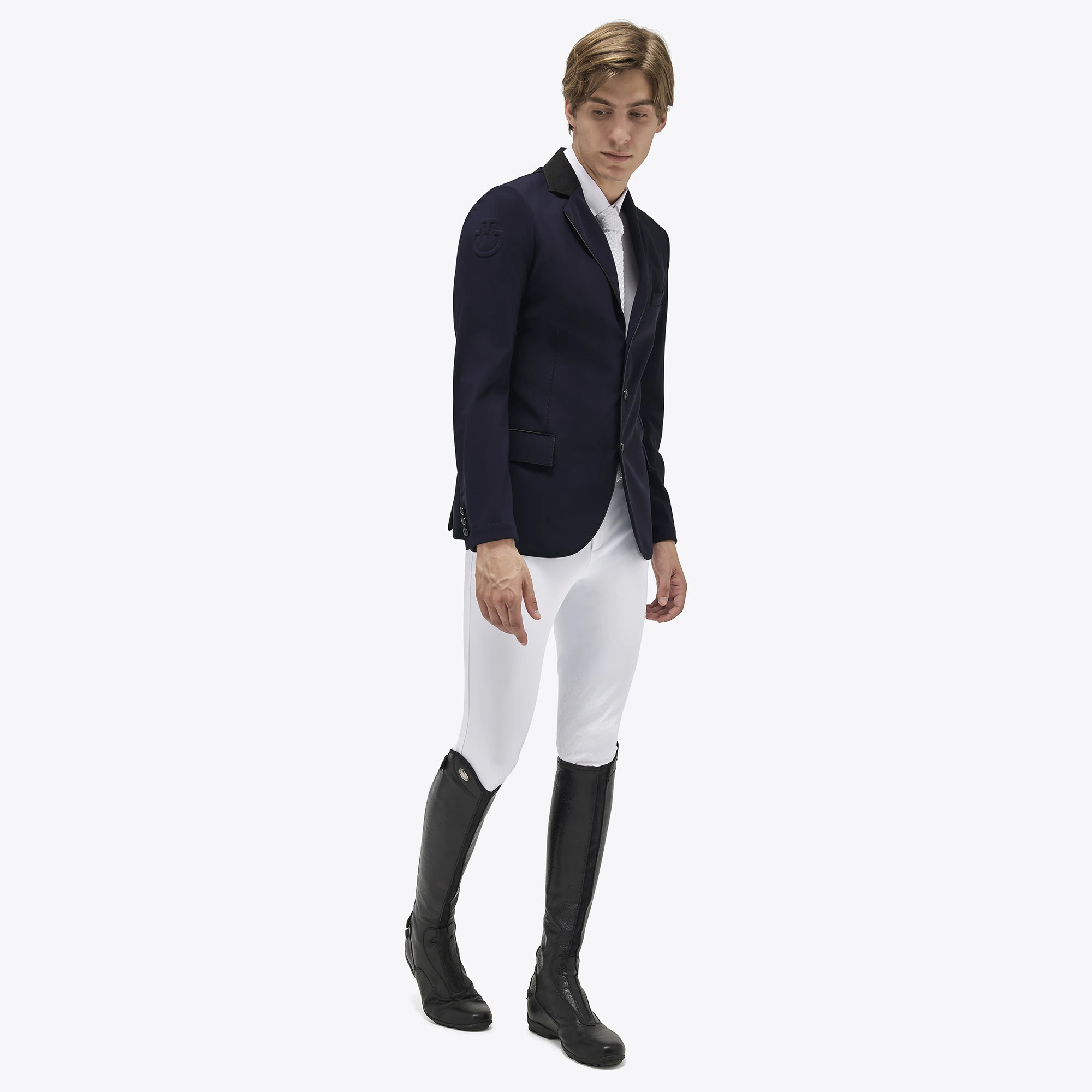 Cavalleria Toscana Lightweight Jersey Competition Jacket Navy | Available Now Cavalleria Toscana Lightweight Jersey Competition Jacket Navy | Available Now