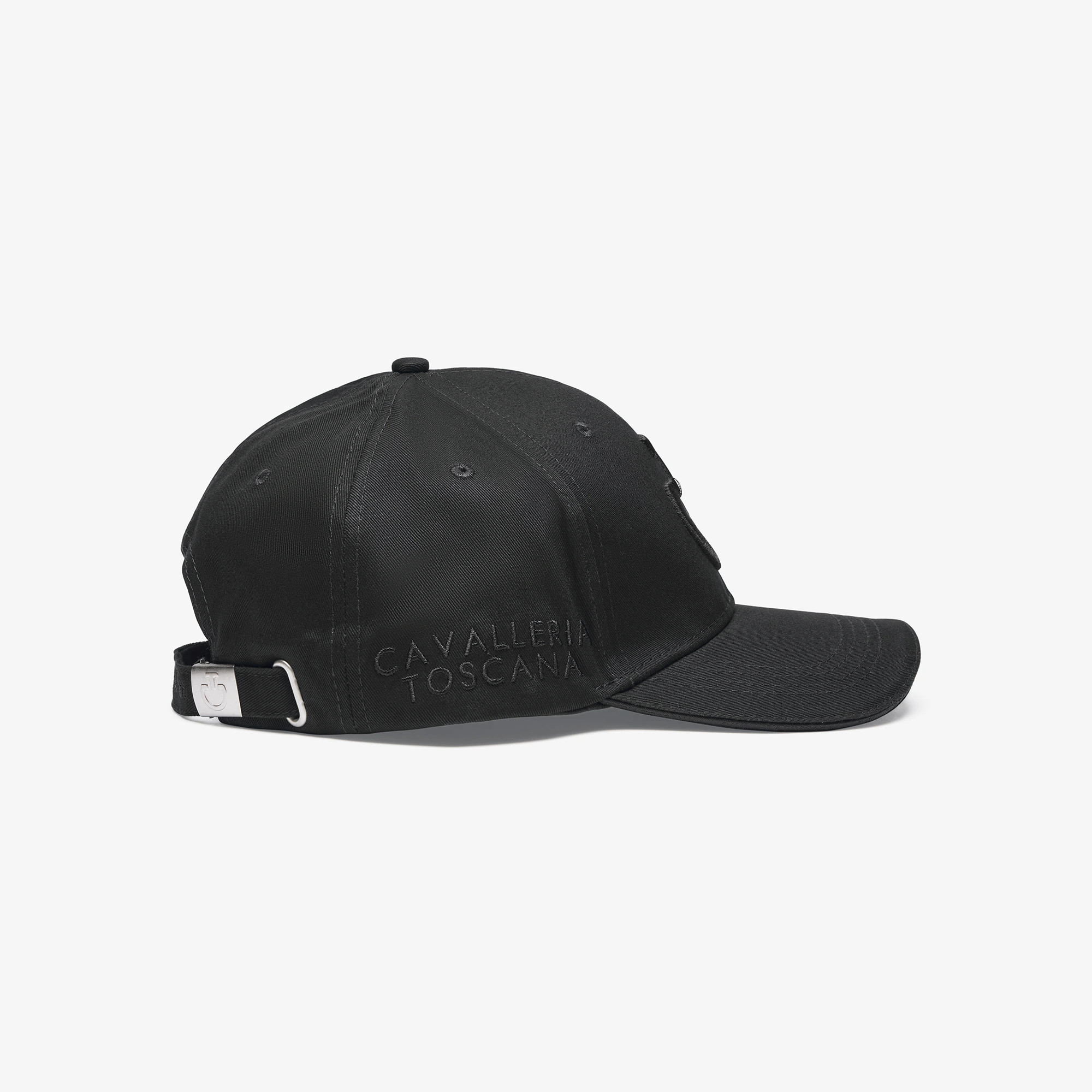 Cavalleria Toscana Cap Black | Timeless & Breathable Cavalleria Toscana Cap Black | Timeless & Breathable