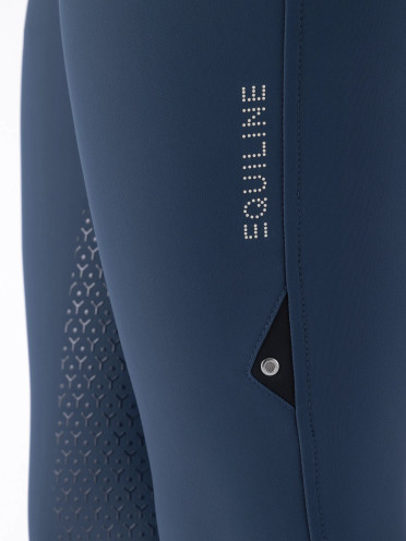 Ride in Style with the Equiline Adellekh Full Grip Breeches Legion Blue – High Waist & Performance Ride in Style with the Equiline Adellekh Full Grip Breeches Legion Blue – High Waist & Performance