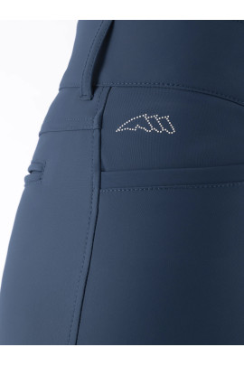 Ride in Style with the Equiline Adellekh Full Grip Breeches Legion Blue – High Waist & Performance Ride in Style with the Equiline Adellekh Full Grip Breeches Legion Blue – High Waist & Performance