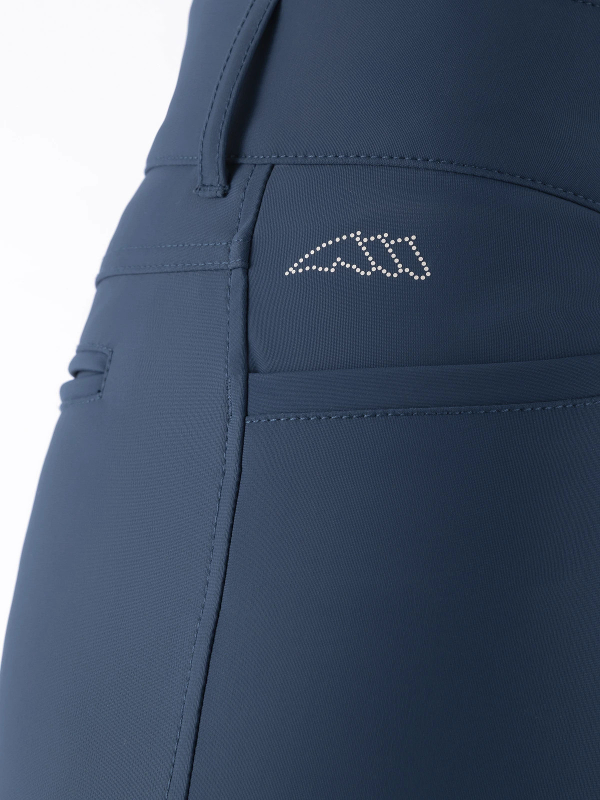 Ride in Style with the Equiline Adellekh Full Grip Breeches Legion Blue – High Waist & Performance Ride in Style with the Equiline Adellekh Full Grip Breeches Legion Blue – High Waist & Performance