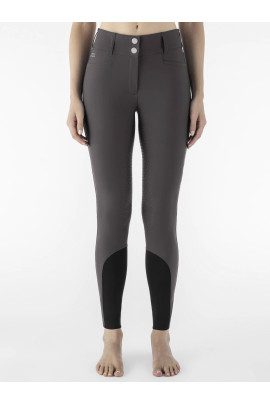 Shop the Equiline Adellekh Full Grip Breeches Marsh – Elegant Espresso Style for Every Ride