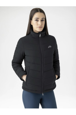 Shop the Equiline Ertys Bomber Jacket Black – Warm & Stylish