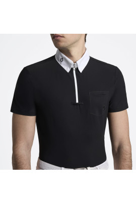 Cavalleria Toscana Wedstrijdshirt voor Mannen – Korte Mouwen & Optimaal Comfort – Bestel Nu Cavalleria Toscana Wedstrijdshirt voor Mannen – Korte Mouwen & Optimaal Comfort – Bestel Nu