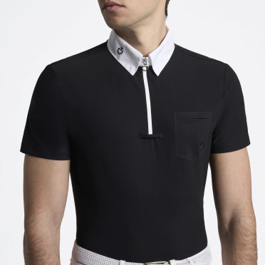 Cavalleria Toscana Wedstrijdshirt voor Mannen – Korte Mouwen & Optimaal Comfort – Bestel Nu Cavalleria Toscana Wedstrijdshirt voor Mannen – Korte Mouwen & Optimaal Comfort – Bestel Nu