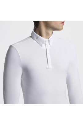 Cavalleria Toscana Long Sleeve Competition Shirt White | Men | Shop Now Cavalleria Toscana Long Sleeve Competition Shirt White | Men | Shop Now
